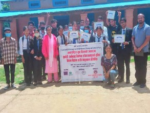 अन्तर्राष्ट्रिय युवा दिवसको अवसरमा बैतडीमा वक्तृत्वकला प्रतियोगिता 